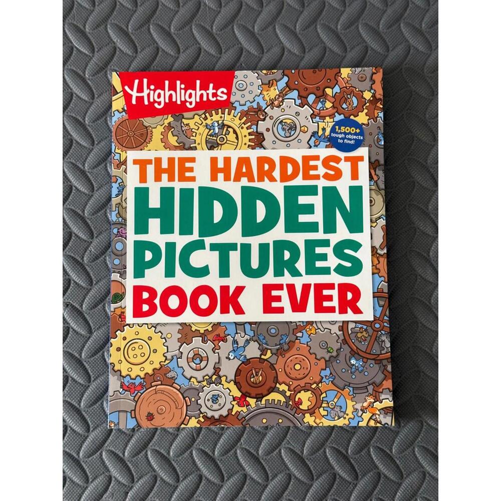 The Hardest Hidden Pictures Book Ever: 1500+ Tough Objects to Find, Brand New!